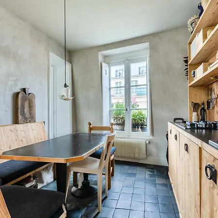 Designer Marais Sanctuary Yann Le Coadic Design Apartment Paris